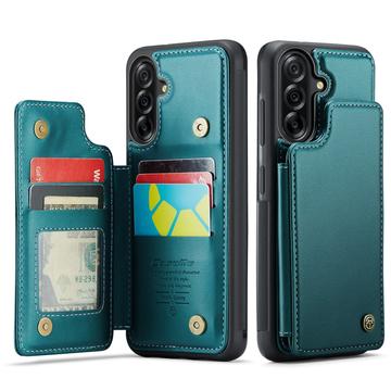 Samsung Galaxy A17 Caseme C22-etui RFID-kortpung - grøn