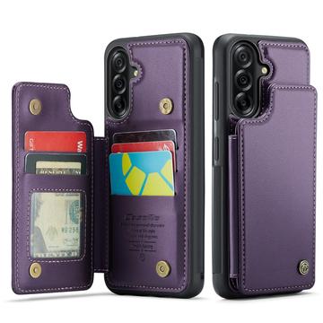 Samsung Galaxy A17 Caseme C22-etui RFID-kortpung - lilla