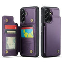 Samsung Galaxy A17 Caseme C22-etui RFID-kortpung - lilla