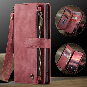 Samsung Galaxy A17 Caseme C30 Multifunktionel Pung - Rød