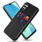 Samsung Galaxy A17 KSQ Cover med Kortholder - Sort