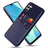 Samsung Galaxy A17 KSQ Cover med Kortholder - Blå