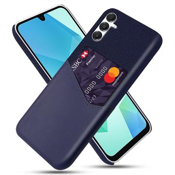 Samsung Galaxy A17 KSQ Cover med Kortholder - Blå
