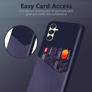 Samsung Galaxy A17 KSQ Cover med Kortholder - Blå