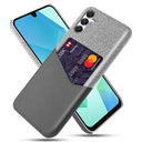 Samsung Galaxy A17 KSQ Cover med Kortholder - Grå