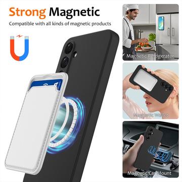 Samsung Galaxy A17 Liquid Silikone Cover - MagSafe Kompatibel - Sort