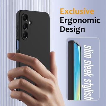 Samsung Galaxy A17 Liquid Silikone Cover - MagSafe Kompatibel - Sort