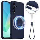 Samsung Galaxy A17 Liquid Silikone Cover - MagSafe Kompatibel - Mørkeblå