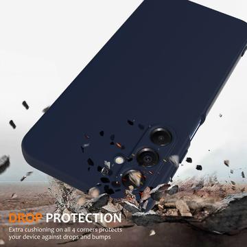 Samsung Galaxy A17 Liquid Silikone Cover - MagSafe Kompatibel - Mørkeblå