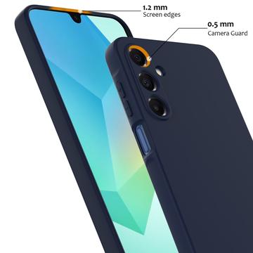 Samsung Galaxy A17 Liquid Silikone Cover - MagSafe Kompatibel - Mørkeblå