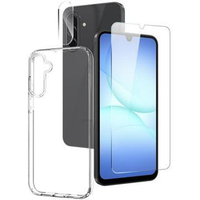 Samsung Galaxy A17 Northjo 3-i-1-beskyttelsessæt - Klar