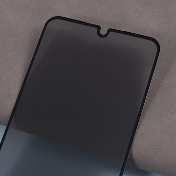 Samsung Galaxy A17/A26 Privacy Full Cover Skærmbeskytter Hærdet Glas - Sort Kant