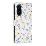 Samsung Galaxy A17/A26 Rhombisk Blomsterpung - farverige blomster