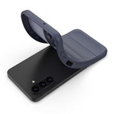 Samsung Galaxy A17 Rugged TPU Cover - Mørkeblå