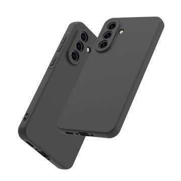 Samsung Galaxy A17 Stødsikkert Silikone Cover - sort