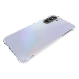 Samsung Galaxy A17 Stødsikkert Silikone Cover - Gennemsigtig