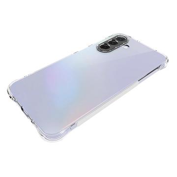 Samsung Galaxy A17 Stødsikkert Silikone Cover - Gennemsigtig