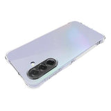 Samsung Galaxy A17 Stødsikkert Silikone Cover - Gennemsigtig