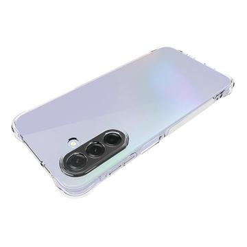 Samsung Galaxy A17 Stødsikkert Silikone Cover - Gennemsigtig