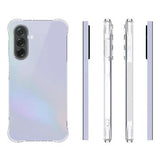 Samsung Galaxy A17 Stødsikkert Silikone Cover - Gennemsigtig