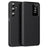 Samsung Galaxy A17 Smart Clear View Flip etui med kortplads - Sort