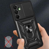 Samsung Galaxy A17 Tech-Protect CamShield Pro Cover - sort