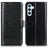 Samsung Galaxy A17 Pung Etui med Stativ - sort