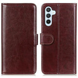 Samsung Galaxy A17 Pung Etui med Stativ - Brun
