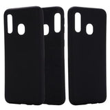 Samsung Galaxy A20e Liquid Silicone Cover - Sort