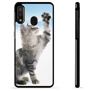 Samsung Galaxy A20e Beskyttende Cover - Kat