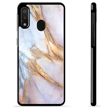 Samsung Galaxy A20e Beskyttende Cover - Elegant Marmor