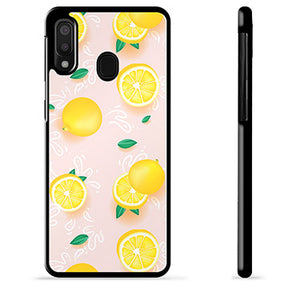 Samsung Galaxy A20e Beskyttende Cover - Citron Mønster