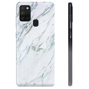 Samsung Galaxy A21s TPU Cover - Marmor