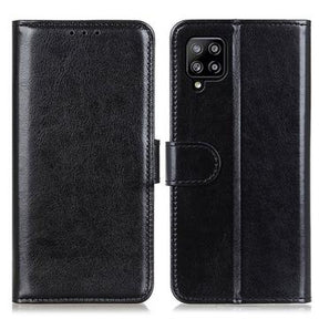 Samsung Galaxy A22 Pung med Magnetisk Lukning - Sort