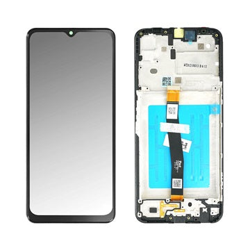 Samsung Galaxy A22 5G Skærm & For Cover GH81-20694A - Sort