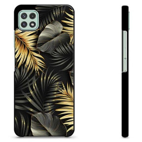 Samsung Galaxy A22 5G Beskyttende Cover - Gyldne Blade