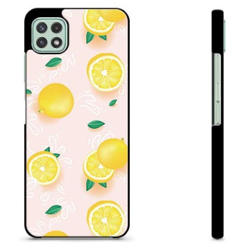 Samsung Galaxy A22 5G Beskyttende Cover - Citron Mønster