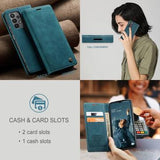 Samsung Galaxy A23 5G Caseme 013 Series Pung - Blå