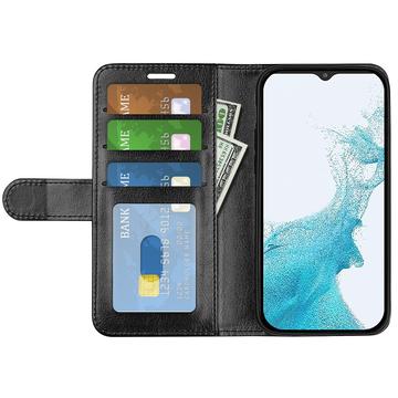 Samsung Galaxy A23 5G Pung Taske med Magnetisk Lukning - Sort