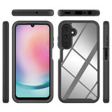 Samsung Galaxy A25 360 Beskyttelse Cover - Blå / Klar