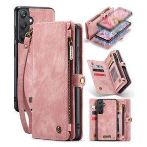 Samsung Galaxy A25 Caseme 008 2-i-1 Multifunktionel Pung - Pink