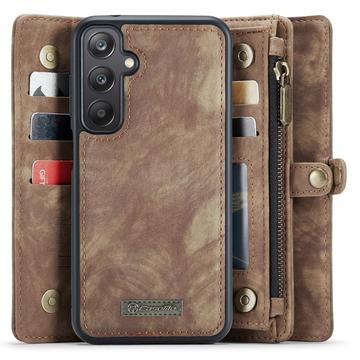 Samsung Galaxy A25 Caseme 008 2-i-1 Multifunktionel Pung - Brun
