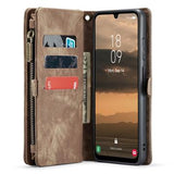 Samsung Galaxy A25 Caseme 008 2-i-1 Multifunktionel Pung - Brun