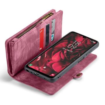 Samsung Galaxy A25 Caseme 008 2-i-1 Multifunktionel Pung - Rød