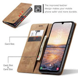 Samsung Galaxy A25 Caseme 013 Series Pung - Brun
