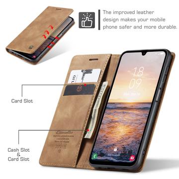 Samsung Galaxy A25 Caseme 013 Series Pung - Brun