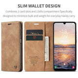Samsung Galaxy A25 Caseme 013 Series Pung - Brun
