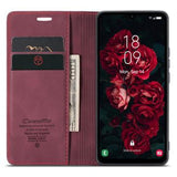 Samsung Galaxy A25 Caseme 013 Series Pung - Vinrød