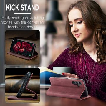 Samsung Galaxy A25 Caseme 013 Series Pung - Vinrød
