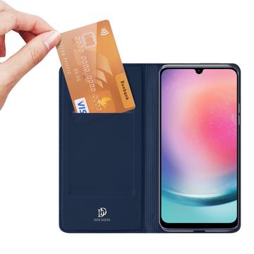 Samsung Galaxy A25 Dux Ducis Skin Pro Flip Cover - Blå